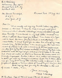 Schonberg, Jakob - Autograph Letter Signed 1955