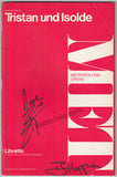Eaglen, Jane - Heppner, Ben - Double Signed Program + Double Signed Libretto - Tristan und Isolde