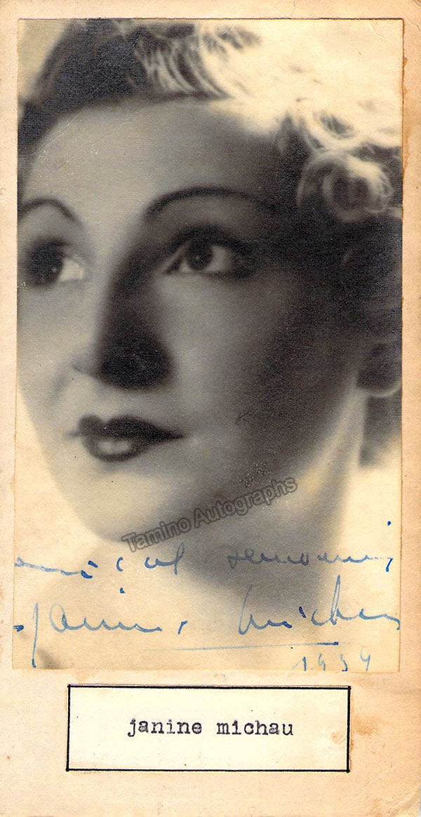 MICHEAU, Janine Tamino