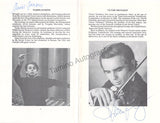 Tretiakov, Victor - Jansons, Mariss - Double Signed Program Leeds 1978