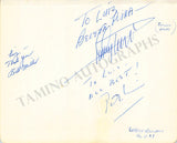 Jazz Musicians - Collection of 33 Signed Album Pages