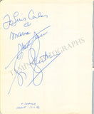 Jazz Musicians - Collection of 33 Signed Album Pages