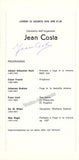 Organists - Lot of 12 Signed Program Pages