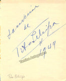 Pianists - Lot of 32 Signed Cards & Album Pages