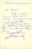Lassalle, Jean - Pair of Autograph Letters Signed