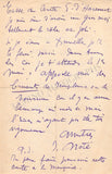 Note, Jean - Set of 3 Autograph Letters Signed