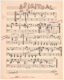 Wiener, Jean - Signed Card with Photo 1933