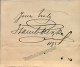 Opera Singers 1890s to 1930s - Autographed Lot of 9 Items