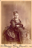 Van Zandt, Jennie - Cabinet Photograph