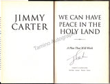 Carter, Jimmy - Signed Book "We Can Have Peace in the Holy Land"