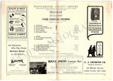 Thomas, John Charles - Signed Program New York 1935