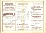 McCormack, John - Concert Program New York 1916