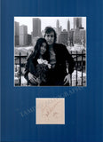 Lennon, John - Signature Matted with Photo