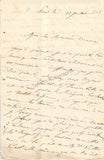 Bouchardy, Joseph - Autograph Letter Signed