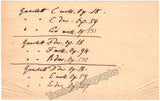 Joachim, Joseph - Autograph Note, Envelope and Program 1894