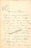 Lefort, Jules - Autograph Letter Signed