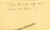 Massenet, Jules - Autograph Letter Signed 1887