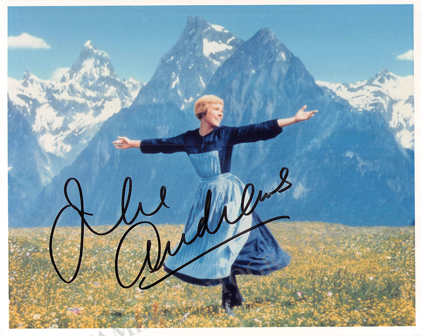 Julie Andrews Autograph Photograph in The Sound of Music Tamino