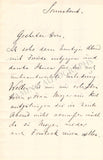 Stockhausen, Julius - Set of 2 Autograph Letters Signed