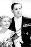Bjorling, Jussi - 1939 Concert Program Signed by him and Anna Lisa Bjorling + Photo Signed by her