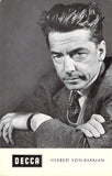 Karajan, Herbert von - Lot of 95+ Photo Postcards