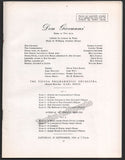 Bohm, Karl - Set of 4 Opera Programs 1935-1954