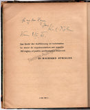 Bohm, Karl - Signed Score for Die Frau Ohne Schatten