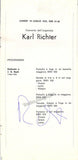 Organists - Lot of 12 Signed Program Pages