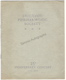 Ferrier, Kathleen - Signed Program 1950