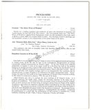 Ferrier, Kathleen - Signed Program 1950