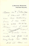 Rumford, Kennerly - Autograph Letter Signed