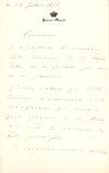 Leopold II of Belgium - Autograph Letter Signed 1878
