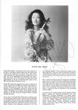 Chung, Kyung-Wha - Previn, Andre - Double Signed Program London 1982