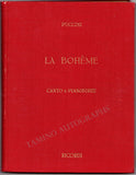 La Boheme Signed Score