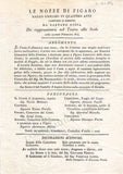 La Scala - Vintage Document and Program Lot 1814-1894