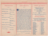 La Scala - Vintage Document and Program Lot 1814-1894