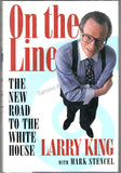 King, Larry - Signed Book "On the Line"