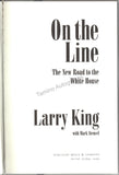 King, Larry - Signed Book "On the Line"