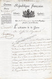 Carnot, Lazare - Document Signed 1800