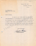 Massine, Leonide - Lot of 5 Signed Letters 1938