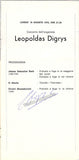 Organists - Lot of 12 Signed Program Pages