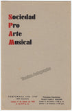 Albanese, Licia - Signed Program Havana 1949