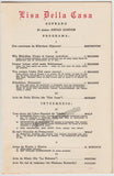 Della Casa, Lisa - Signed Program Havana 1957