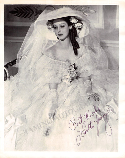 Young, Loretta - Signed Photo