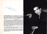 Ashkenazy, Vladimir - Maazel, Lorin - Double Signed Program London 1971