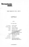 Kloss, David - Lucci, Michelle - Kivitt, Ted - Signed Program Philadelphia 1980