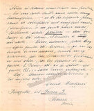 Crestani, Lucia - Autograph Letter Signed