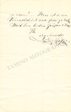 Passini, Ludwig - Set of 2 Autograph Letters Signed