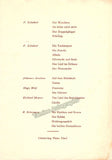 Wullner, Ludwig - Signed Program