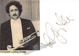 Wind Instrumentalist Autograph Cards - Lot of 17